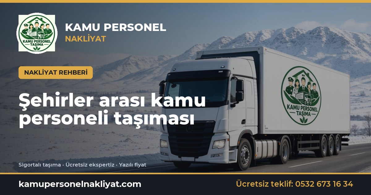 Şehirler arası kamu personeli taşıması